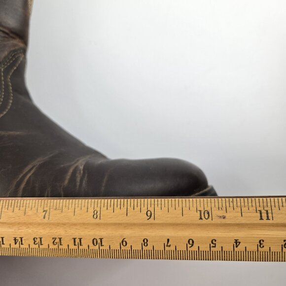 Ariat ATS Womens Western Boots Size 7.5 B Leather Cowboy Riding Classic - Picture 11 of 16